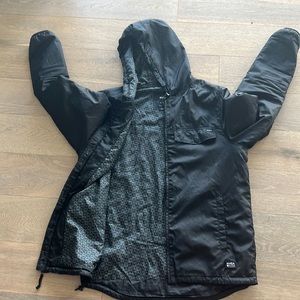 RVCA lightweight windbreaker with hood. Men’s size med.